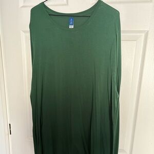 Green Long sleeve top - Tall